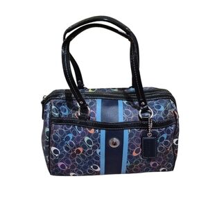 Coach Multicolor Signature Satchel